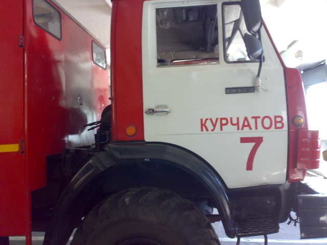 Пожар на ул. Пионерская в  г. Курчатов Курской области ликвидирован